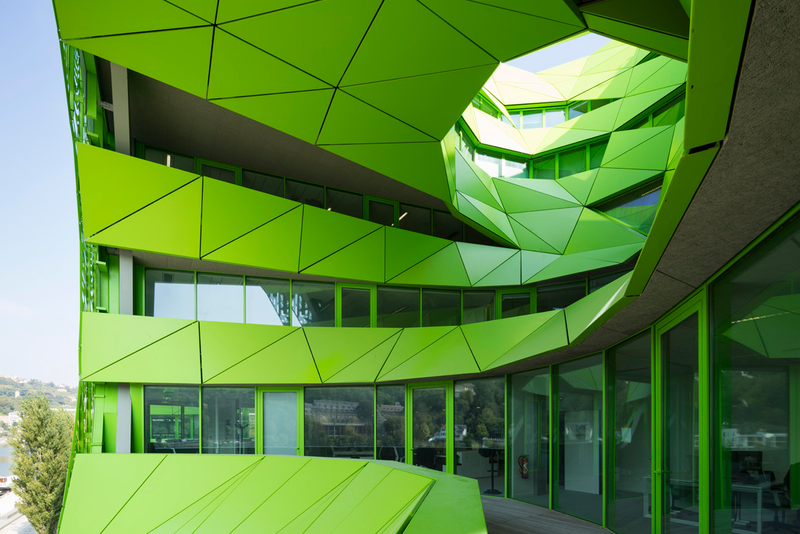 Illustration for article titled Euronews' Alien HQ in Lyon Is Staring At You
